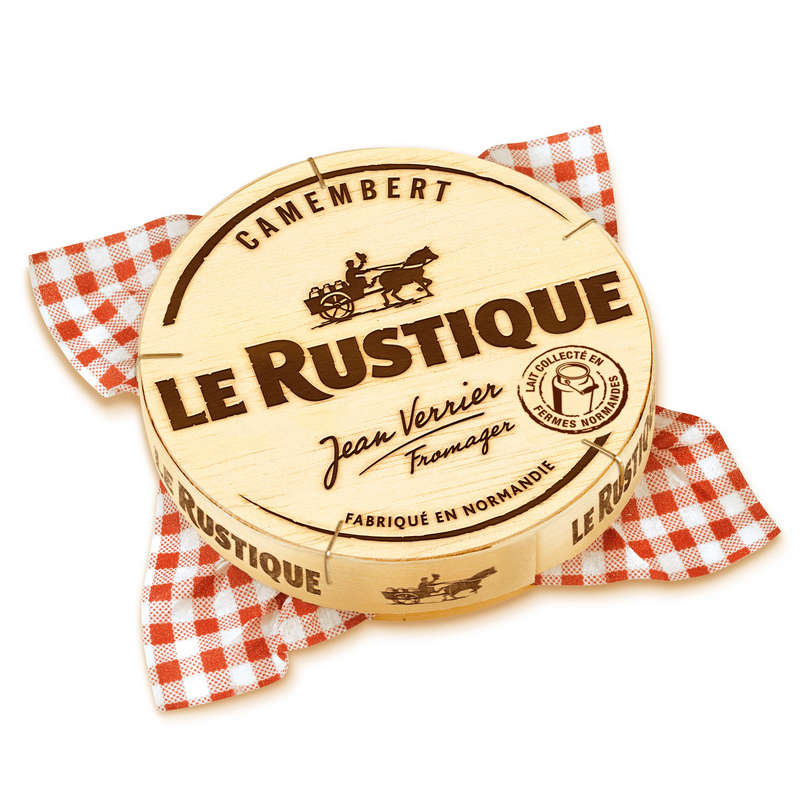 Le Rustique Jean Vernier Camembert 45% 250g Le Rustique Jean Vernier Camembert 45% 250g