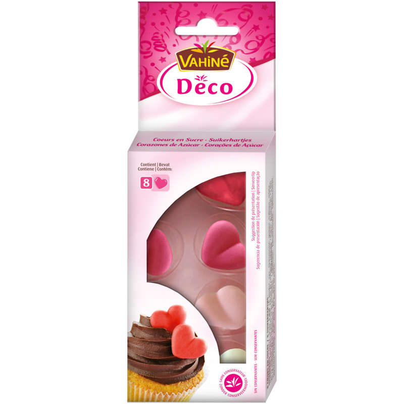 Vahiné Cœurs en Sucre 20g Vahiné Cœurs en Sucre 20g