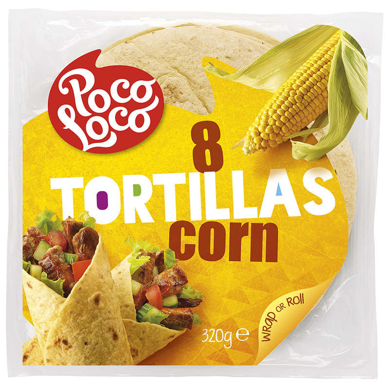 Poco Loco Tortillas de Maïs 320g Poco Loco Tortillas de Maïs 320g