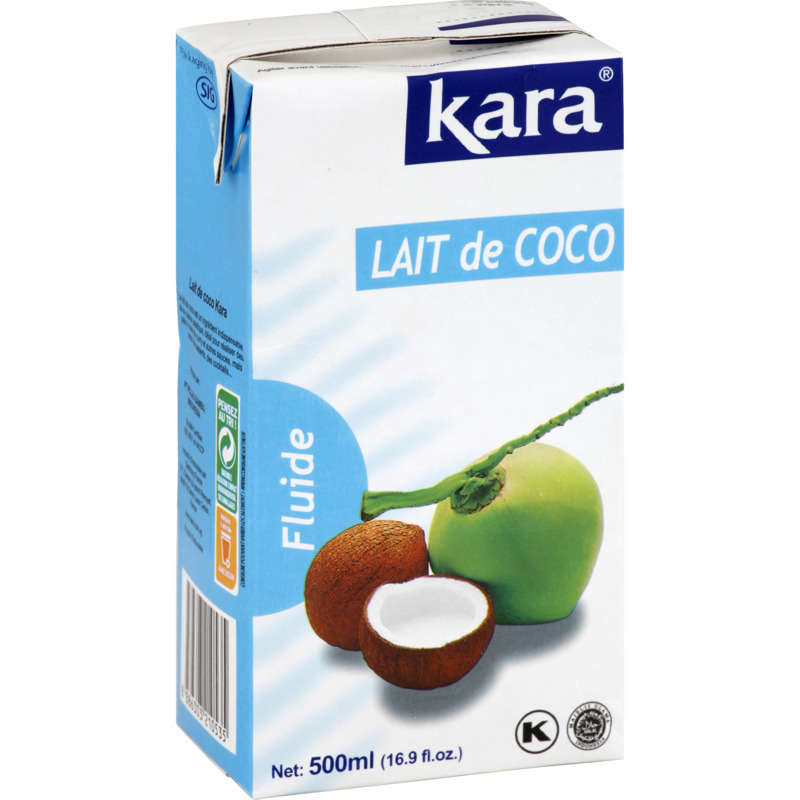 Kara Lait de Coco Fluide 500ml Kara Lait de Coco Fluide 500ml
