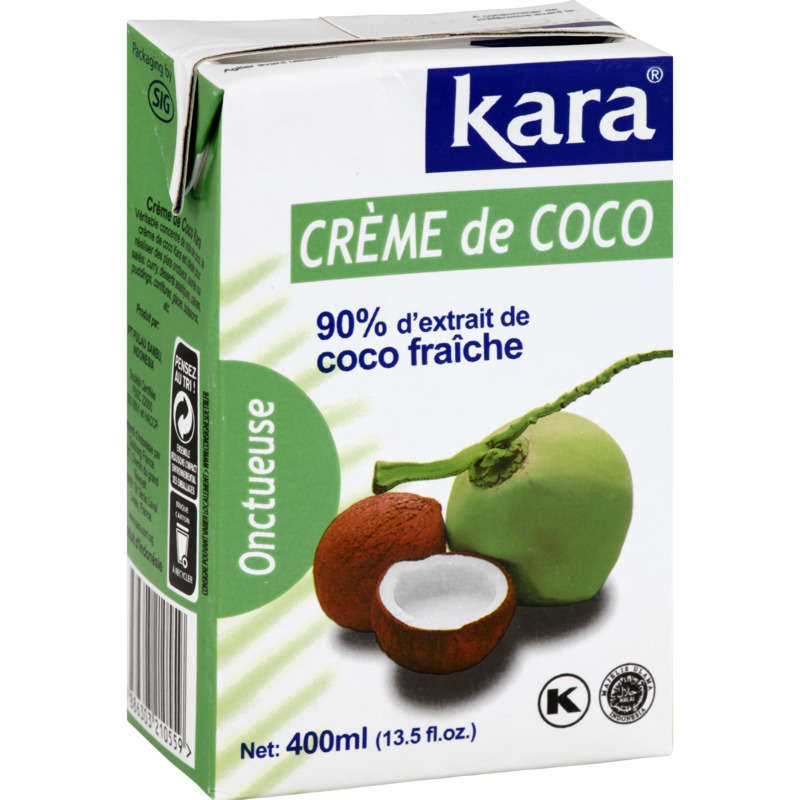 Kara Crème de Coco Onctueuse 400ml Kara Crème de Coco Onctueuse 400ml