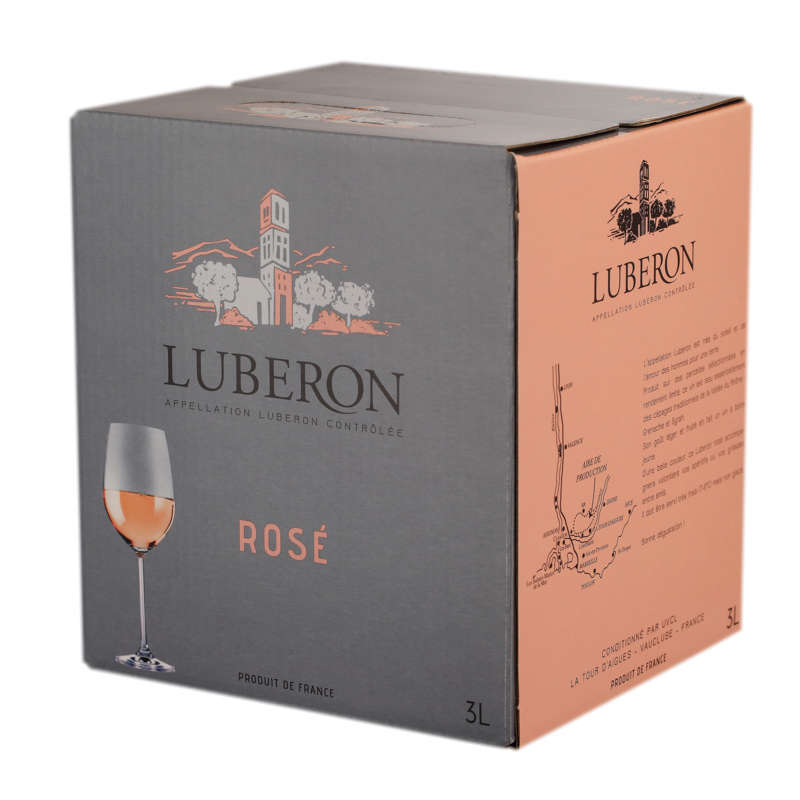 Prieuré AOP Lubéron Rosé 3L Prieuré AOP Lubéron Rosé 3L