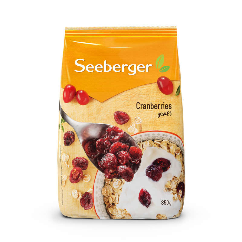 Seeberger Cranberries séchées 350g Seeberger Cranberries séchées 350g