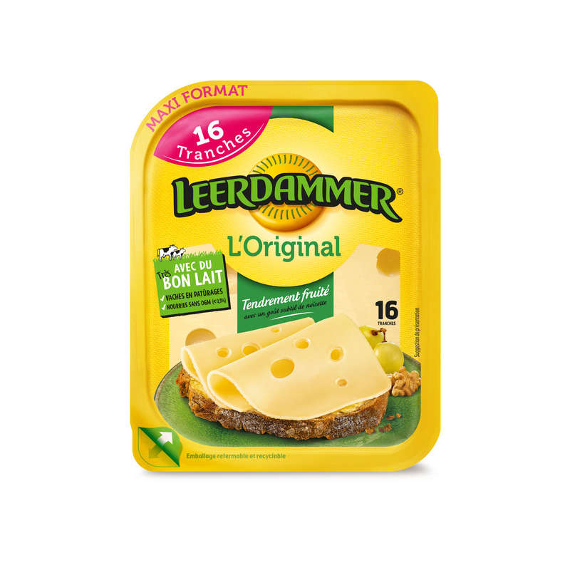Leerdammer L'Original Tranches x16 400g