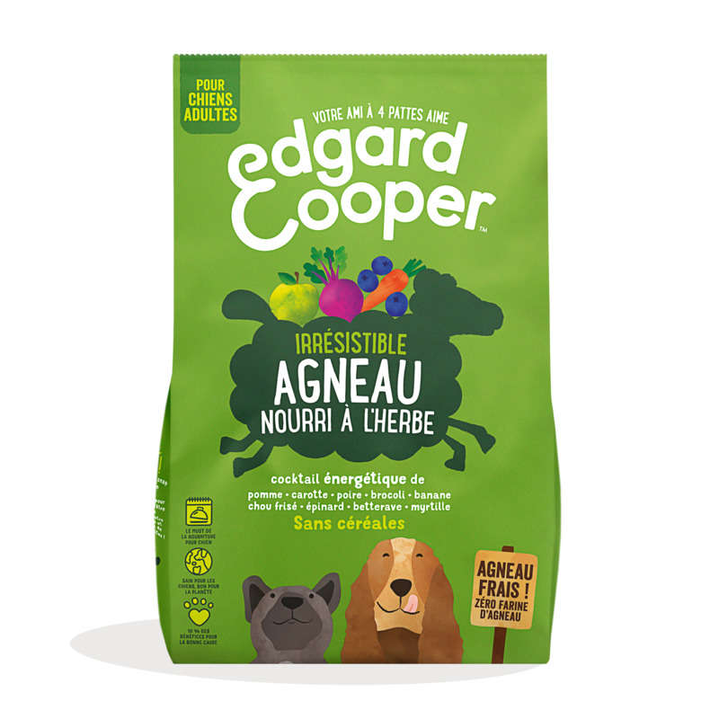 Edgard&Cooper Croquettes Adultes Edgard & Cooper Naturelles Sans Céréales Agneau Frais - 1Kg 1Kg Edgard&Cooper Croquettes Adultes Edgard & Cooper Naturelles Sans Céréales Agneau Frais - 1Kg 1Kg