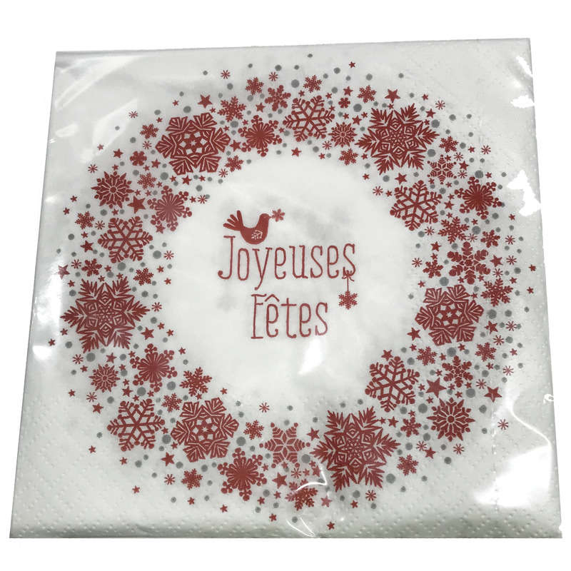 20 serviettes en papier, 33x33cm 20 serviettes en papier, 33x33cm