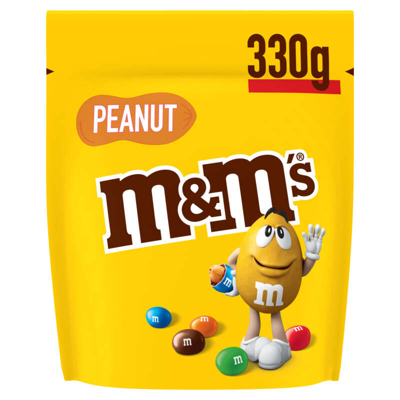 M&M's Bonbons Chocolat Au Lait & Cacahuètes 330g M&M's Bonbons Chocolat Au Lait & Cacahuètes 330g