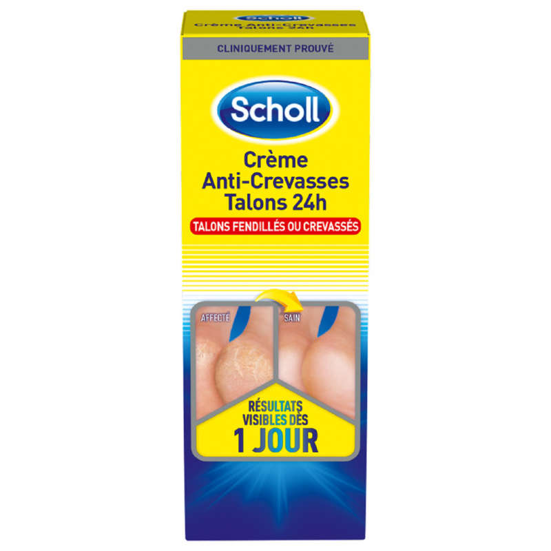 Scholl Crème Anti-Crevasse Talon 24H 60Ml Scholl Crème Anti-Crevasse Talon 24H 60Ml