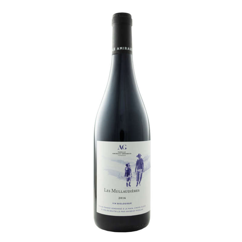 Amirault-Grosbois, Les Mullaudières Les Mullaudières, Vin De France, Agriculture Biologique 75cl Amirault-Grosbois, Les Mullaudières Les Mullaudières, Vin De France, Agriculture Biologique 75cl