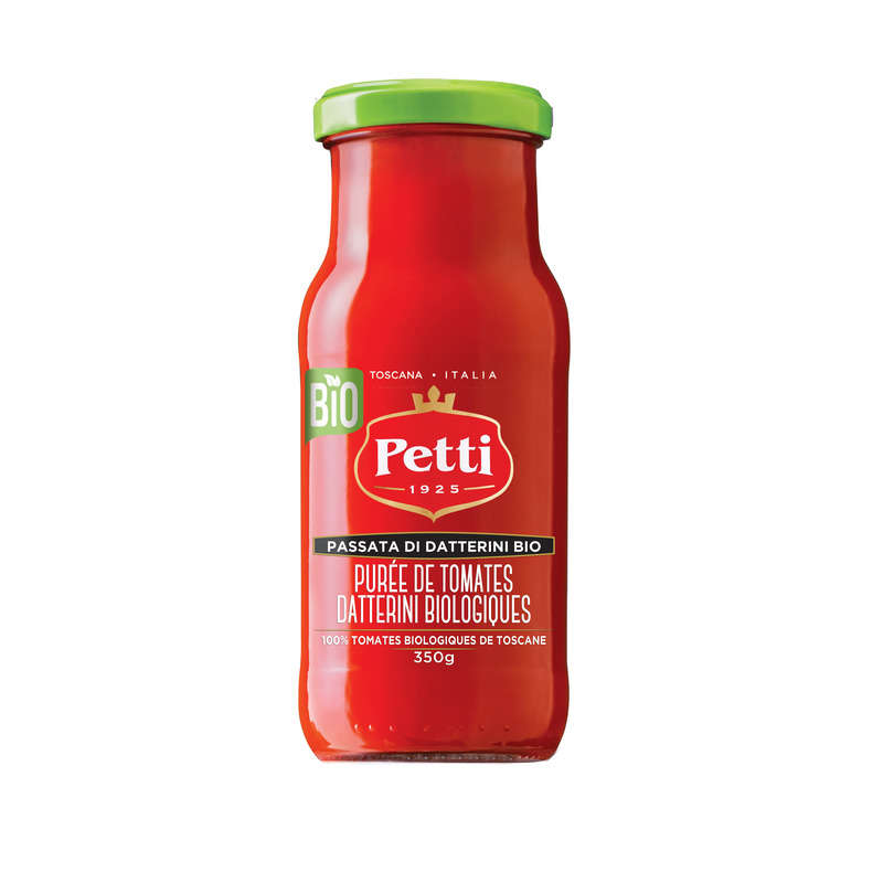 Petti Purée De Tomates Datterini Bio 350g Petti Purée De Tomates Datterini Bio 350g