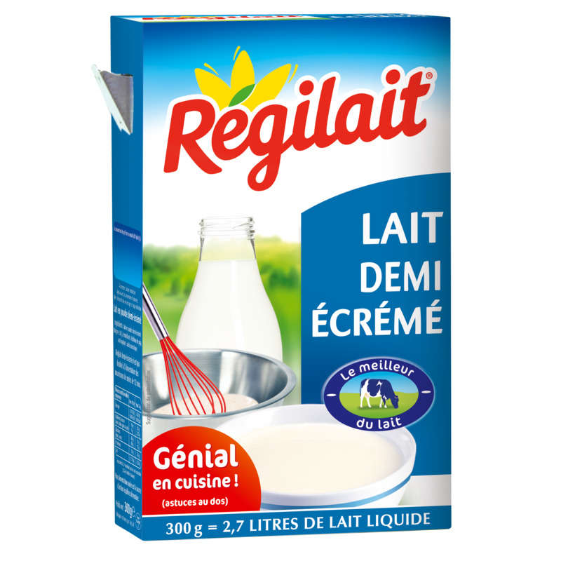 Régilait Lait En Poudre Demi-écrémé 300g Régilait Lait En Poudre Demi-écrémé 300g