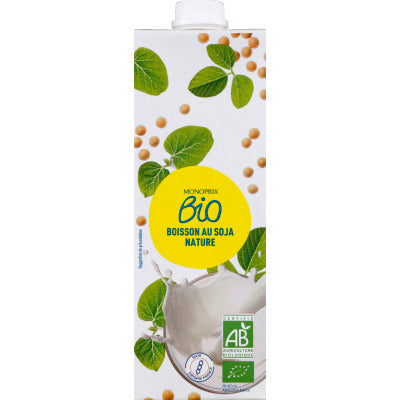 Monoprix Bio Boisson au Soja 1L Monoprix Bio Boisson au Soja 1L