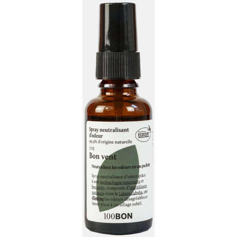 100BON Spray Neutralisant d’Odeur Bon Vent 100ml 100BON Spray Neutralisant d’Odeur Bon Vent 100ml