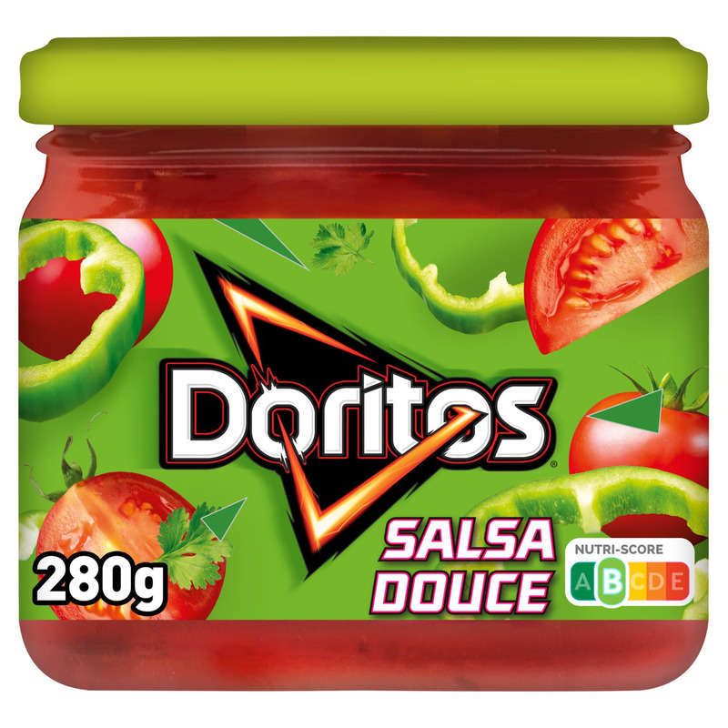 Doritos Sauce apéritif goût salsa douce 280g Doritos Sauce apéritif goût salsa douce 280g