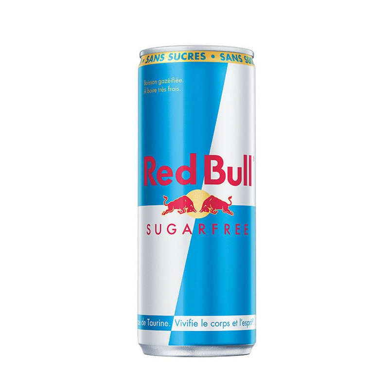 Red Bull boisson énergisante sans sucre la canette de 25cl Red Bull boisson énergisante sans sucre la canette de 25cl
