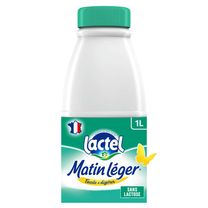 Matin Leger Lait Écrémé Bouteille 1L Matin Leger Lait Écrémé Bouteille 1L
