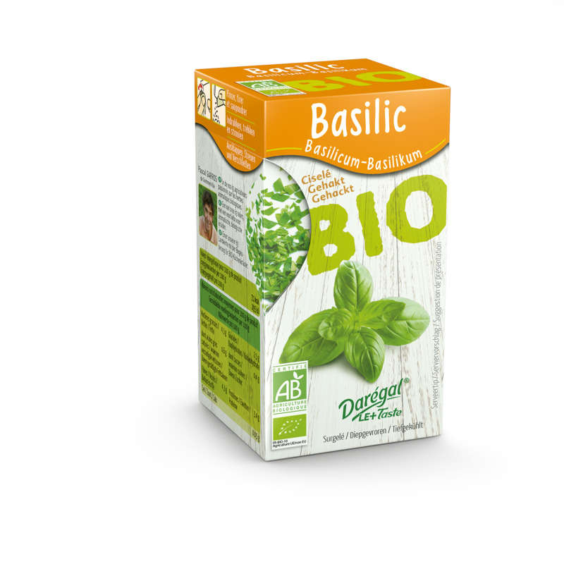 Darégal Basilic Surgelé Bio 50g Darégal Basilic Surgelé Bio 50g
