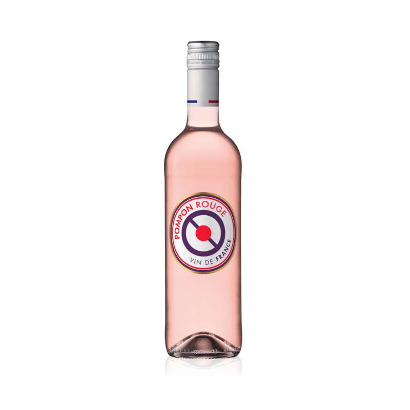 Pompon Rouge Vin De France Rosé 75cl Pompon Rouge Vin De France Rosé 75cl