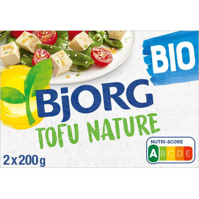 Bjorg Tofu Nature Bio 2x200g Bjorg Tofu Nature Bio 2x200g
