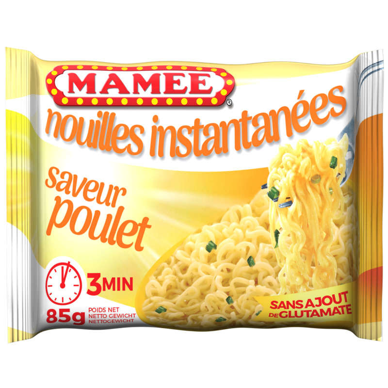 Mamee Nouilles instantanées, saveur poulet 85g Mamee Nouilles instantanées, saveur poulet 85g