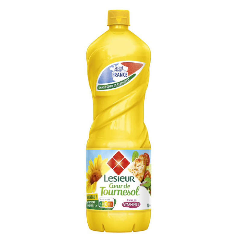 Lesieur Huile cœur de tournesol 1L Lesieur Huile cœur de tournesol 1L