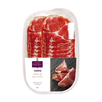 Monoprix Gourmet Coppa Échine de Porc Sèche 80g Monoprix Gourmet Coppa Échine de Porc Sèche 80g