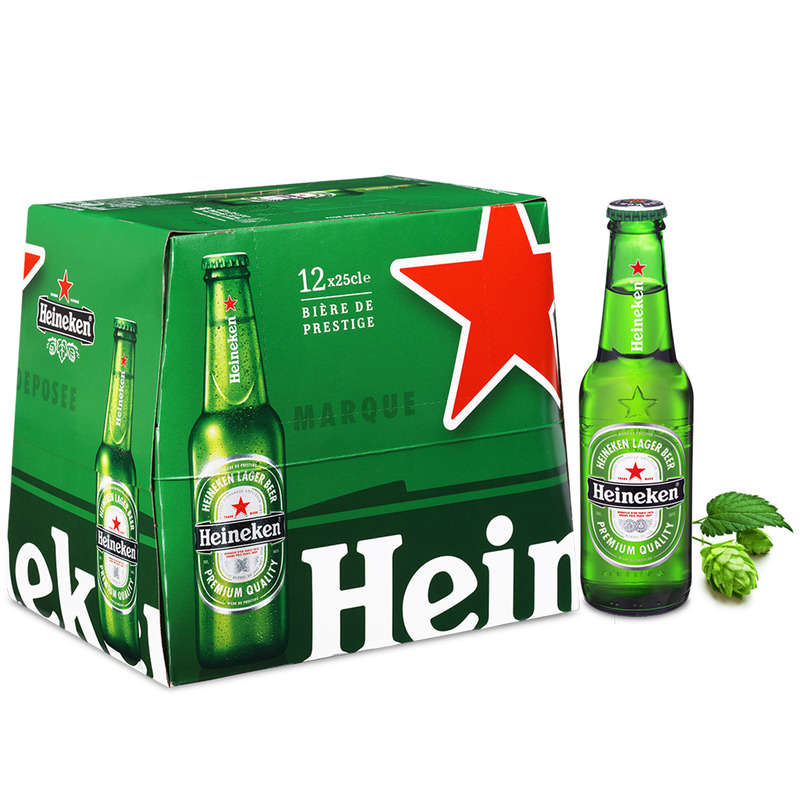 Heineken Bière Blonde 12x25cl Heineken Bière Blonde 12x25cl