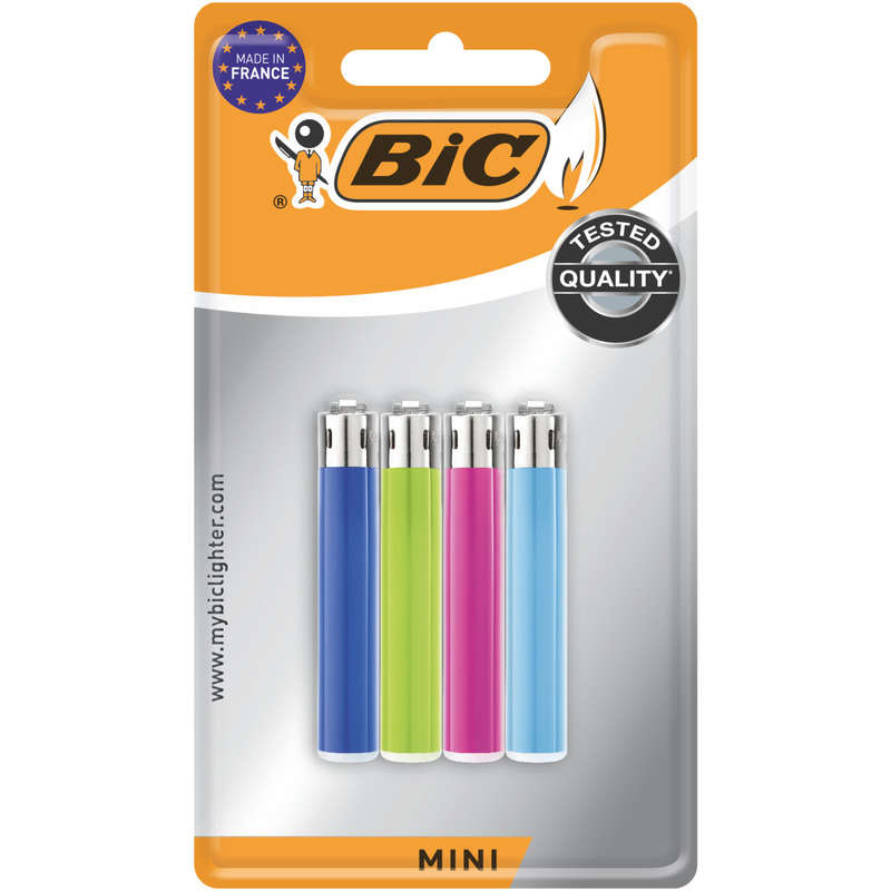 Bic 4 Mini Briquets Bic 4 Mini Briquets