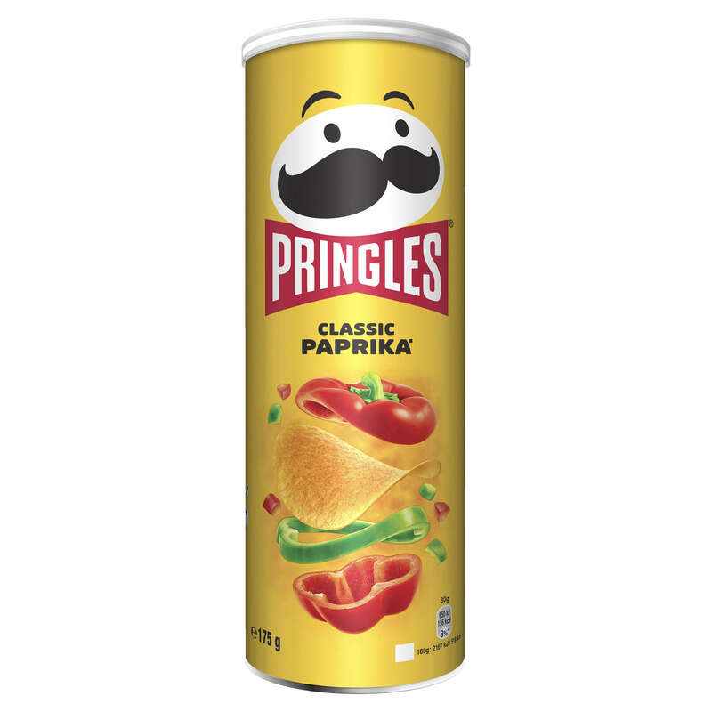 Pringles Chips Tuiles Paprika 175g Pringles Chips Tuiles Paprika 175g