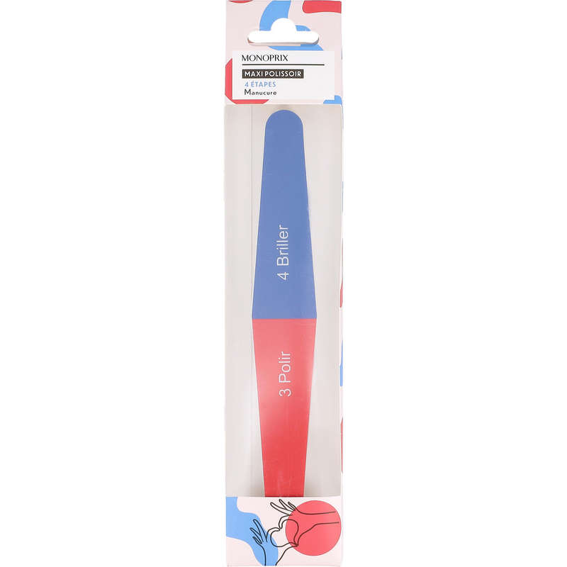Monoprix Maxi Polissoir Pour Ongles 4 Étapes Manucure Monoprix Maxi Polissoir Pour Ongles 4 Étapes Manucure