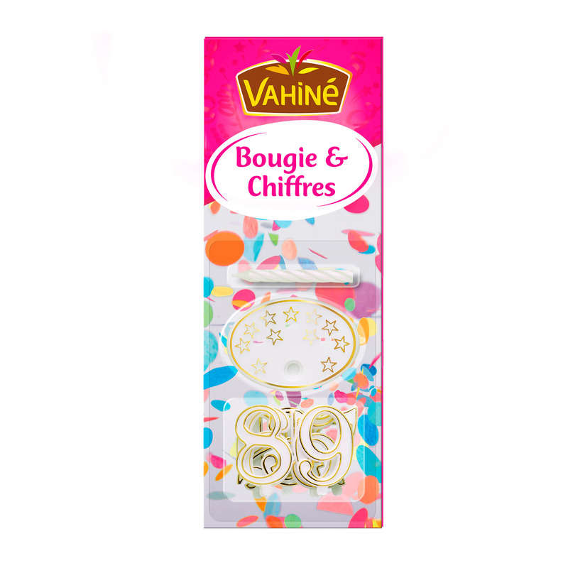 Vahiné Bougie & Chiffres Vahiné Bougie & Chiffres