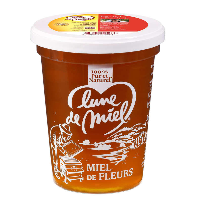 Lune De Miel Miel De Fleurs Liquide Pot Plastique 500g Lune De Miel Miel De Fleurs Liquide Pot Plastique 500g