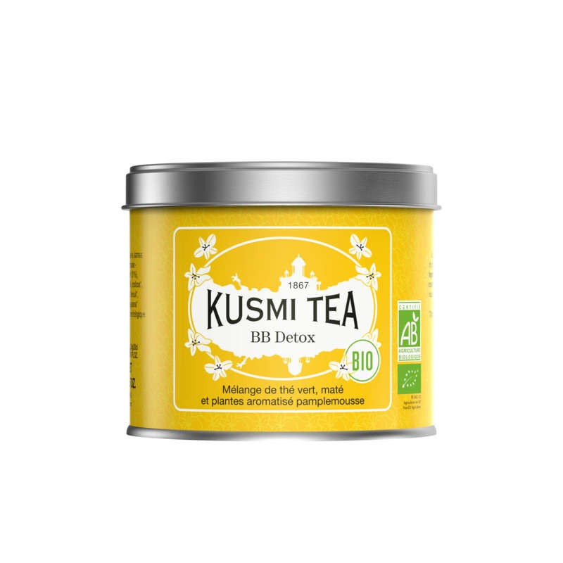Kusmi Tea Thé Vert Bb Detox Bio 100g Kusmi Tea Thé Vert Bb Detox Bio 100g
