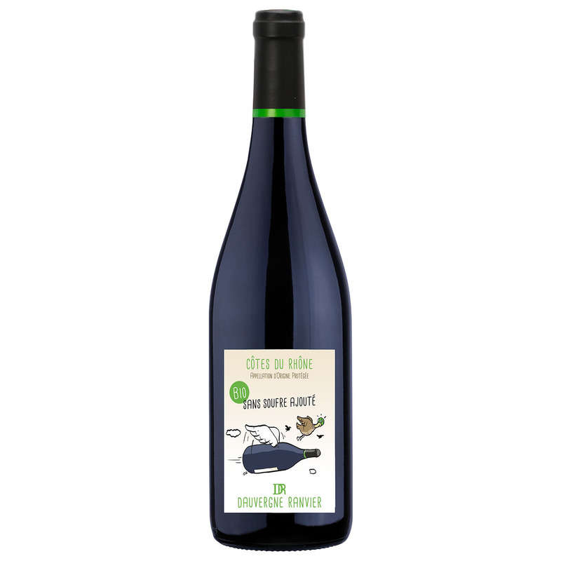 Monoprix Bio Côtes Du Rhône Dauvergne Ranvier Sans Soufre Ajouté Rouge 75cl Monoprix Bio Cotes Du Rhone Dauvergne Ranvier Bio Sans Soujfre Ajoute Rouge 75cl
