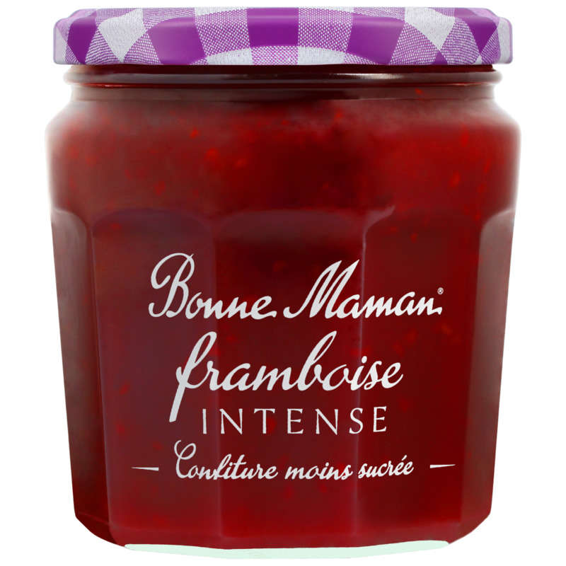 Bonne Maman Confiture framboise intense 335g Bonne Maman Confiture framboise intense 335g