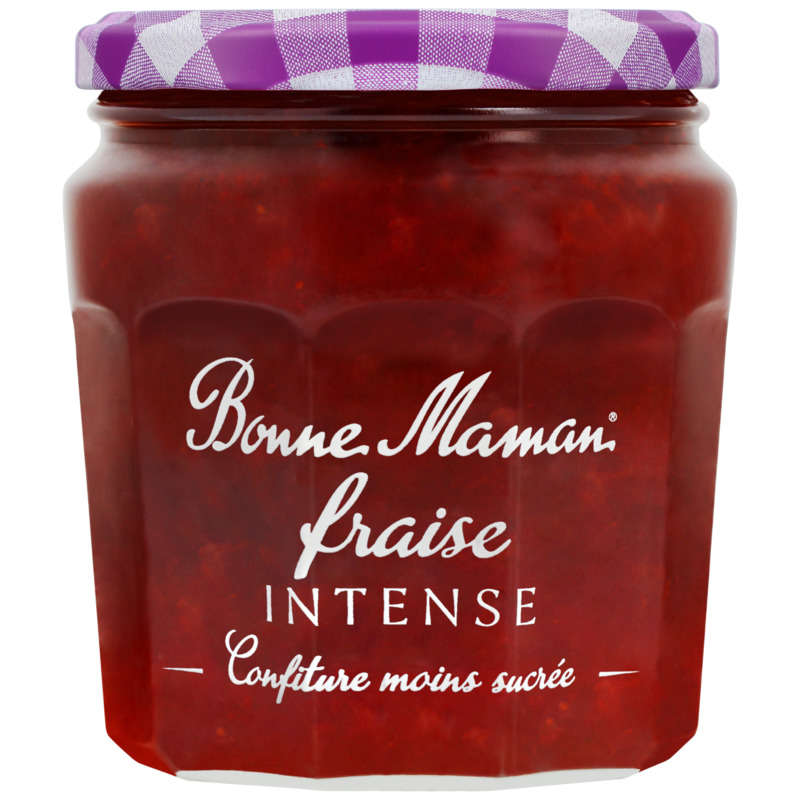Bonne Maman Confiture à la fraise intense 335g Bonne Maman Confiture à la fraise intense 335g