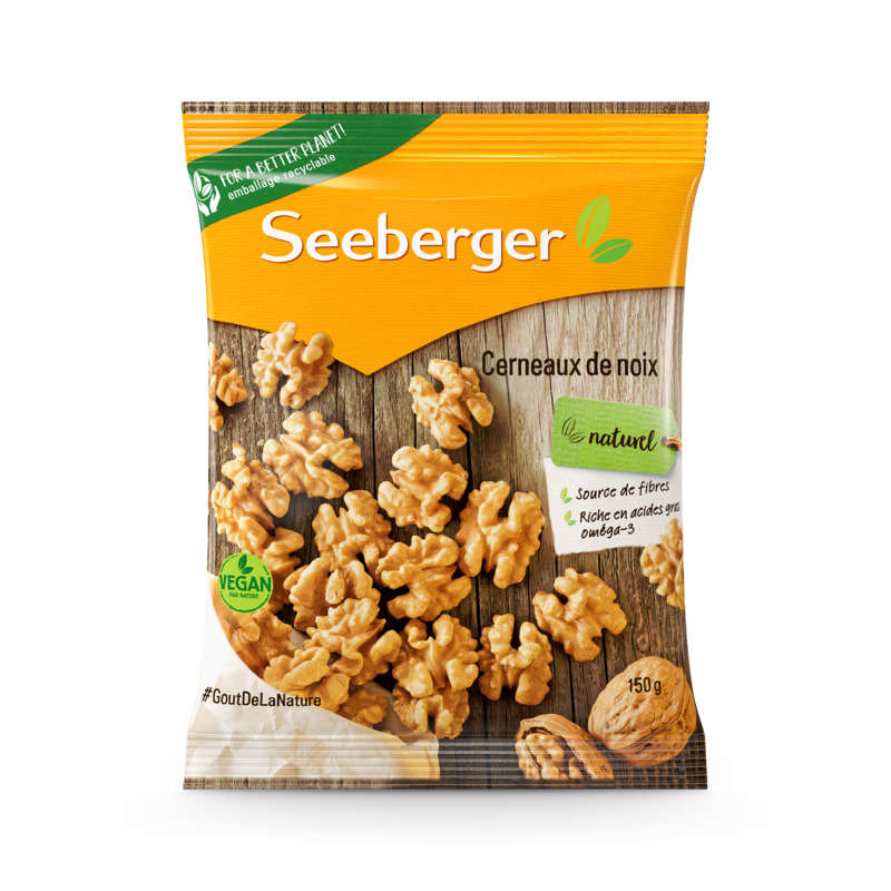Seeberger Cerneaux De Noix 150g Seeberger Cerneaux De Noix 150g