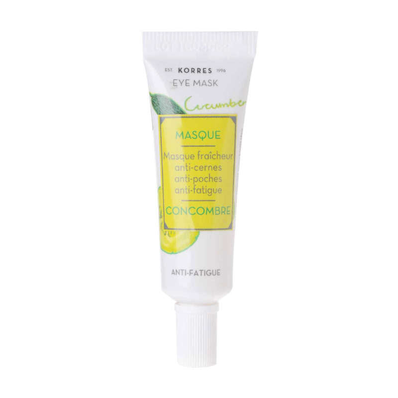 Korres Masque Fraicheur Anti-Fatigue Concombre 8ml Korres Masque Fraicheur Anti-Fatigue Concombre 8ml