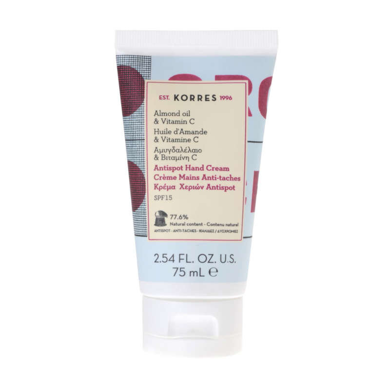 Korres Crème Main Antitaches amande et vitamine C 75ml Korres Crème Main Antitaches amande et vitamine C 75ml