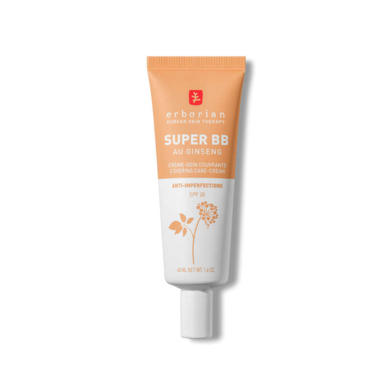 Erborian Super BB au Ginseng crème soin Couvrante Doré 40ml Erborian Super BB au Ginseng crème soin Couvrante Doré 40ml