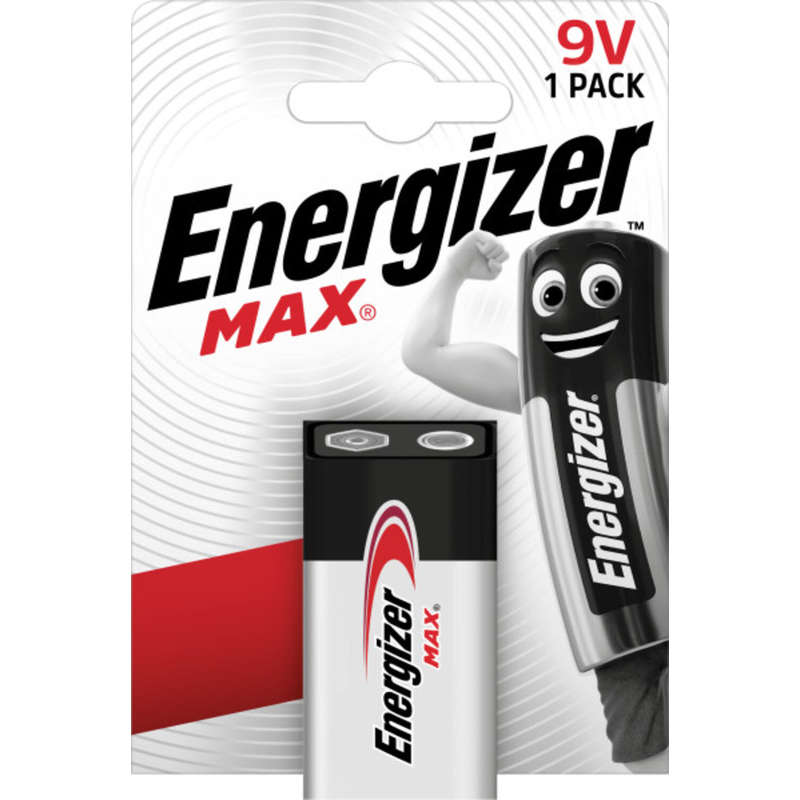Energizer Pile Alcaline Max 9V Energizer Pile Alcaline Max 9V