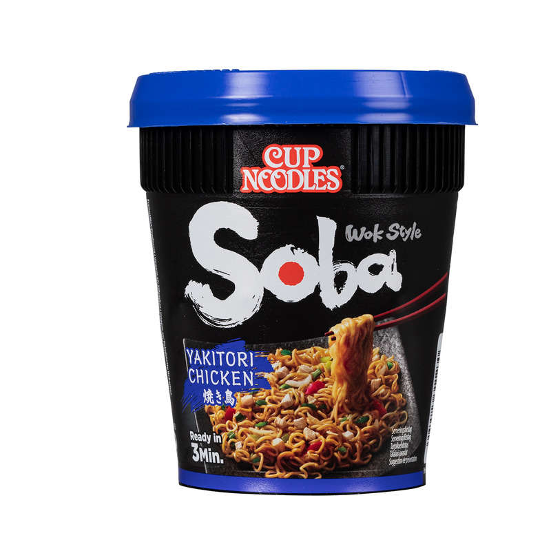 Nissin Soba Nouilles Yakitori Poulet à la Sauce Takisoba 89g Nissin Soba Nouilles Yakitori Poulet à la Sauce Takisoba 89g