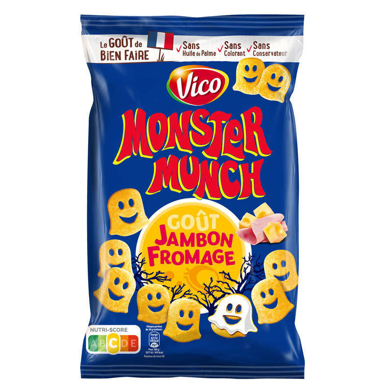 Monster Munch Chips jambon fromage 85g