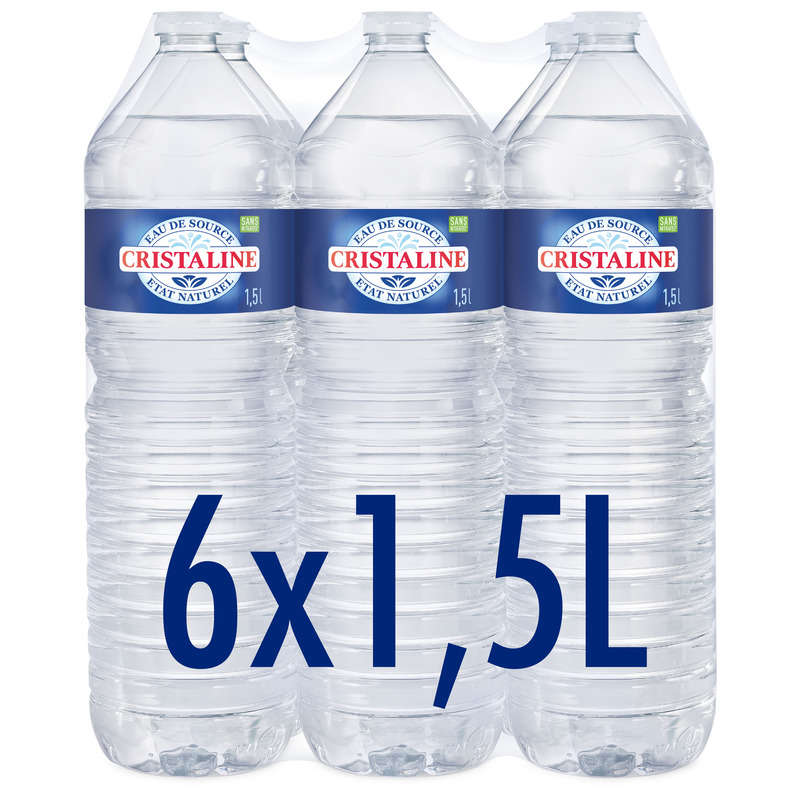 Cristaline Eau De Source 6x1,5L Cristaline Eau De Source 6x1,5L
