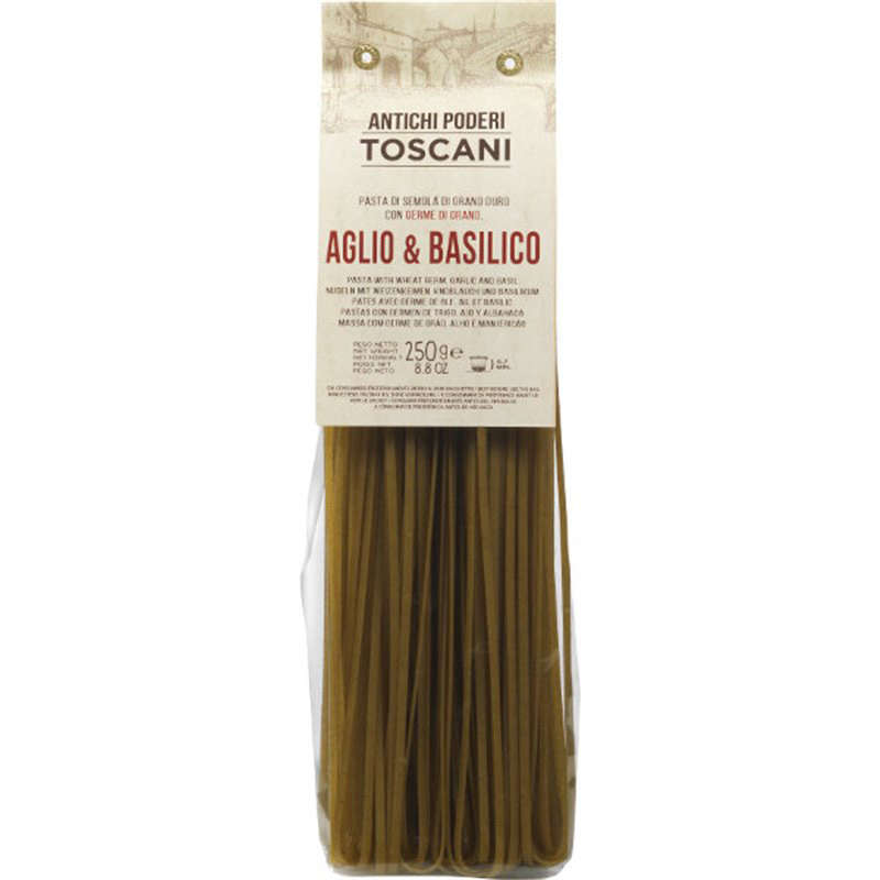 Antichi Poderi Toscani Linguine ail et basilic 250g Antichi Poderi Toscani Linguine ail et basilic 250g