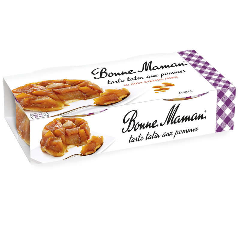Bonne Maman Tarte Tatin aux pommes 2x120g Bonne Maman Tarte Tatin aux pommes 2x120g