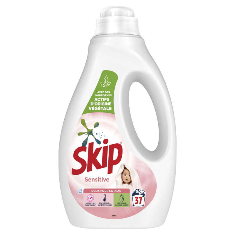 Skip Lessive liquide sensitive 1.665L Skip Lessive liquide sensitive 1.665L