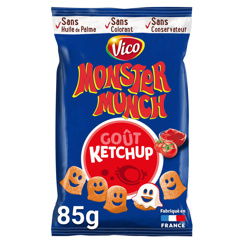 Monster Munch goût ketchup 85g