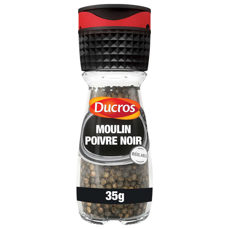 Ducros Moulin de Poivre Noir 35g Ducros Moulin de Poivre Noir 35g
