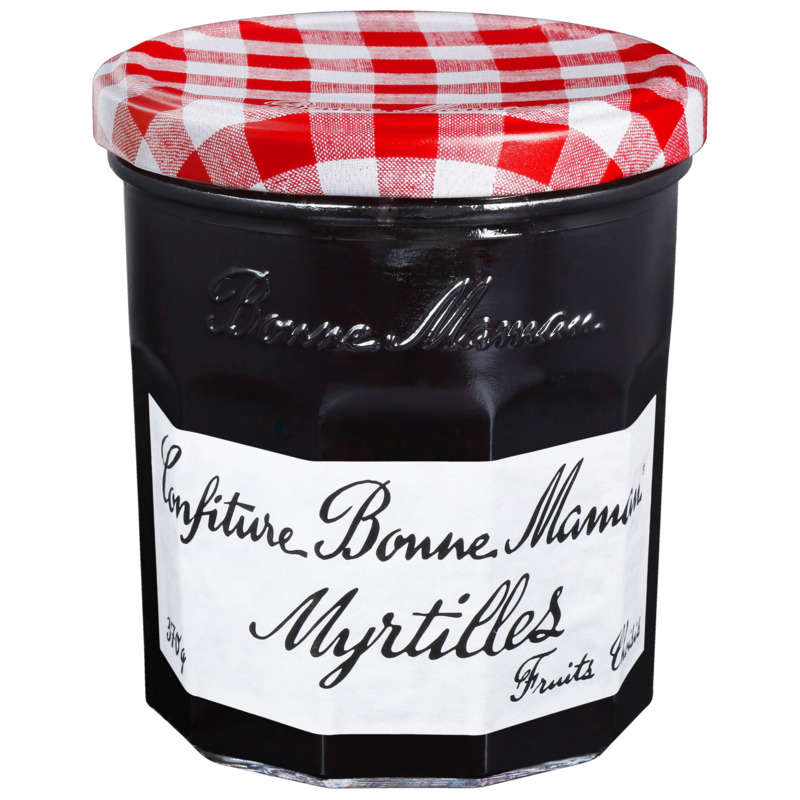 Bonne Maman Confiture de myrtilles sauvages 370g Bonne Maman Confiture de myrtilles sauvages 370g